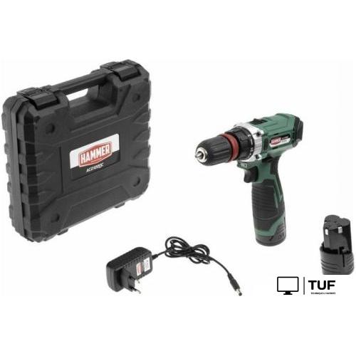 Дрель-шуруповерт Hammer ACD122QC (с 2-мя АКБ, кейс)