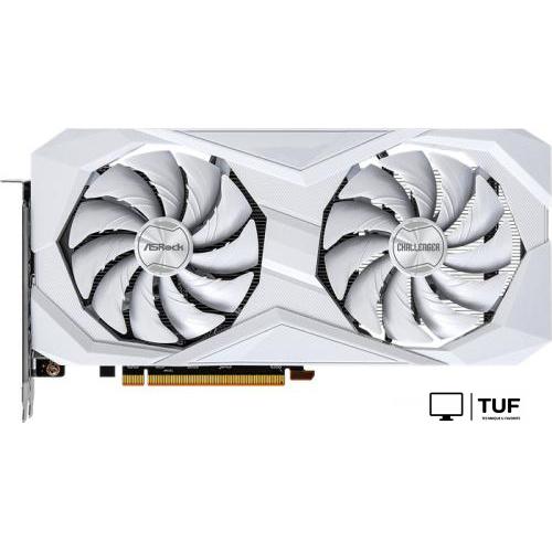 Видеокарта ASRock Radeon RX 6600 Challenger White 8GB RX6600 CLW 8G