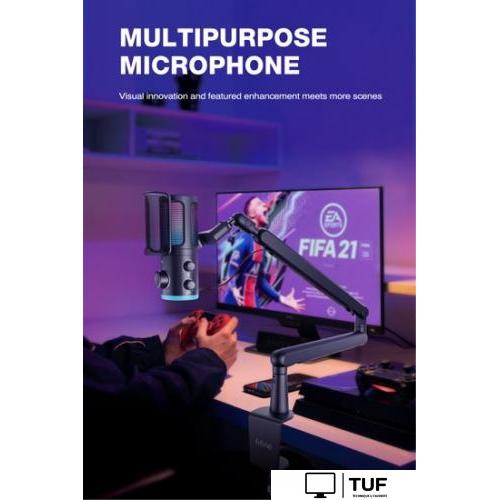 Проводной микрофон FIFINE TAM6 (черный)