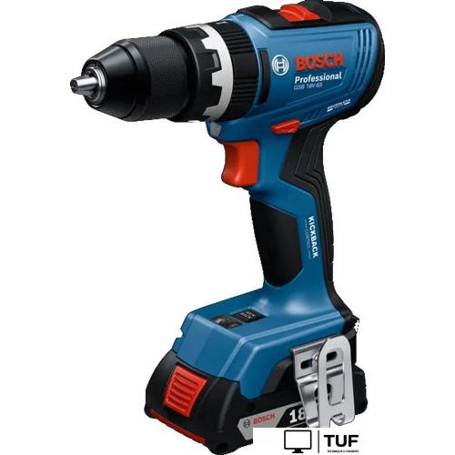 Ударная дрель-шуруповерт Bosch GSB 18V-65 Professional 06019N3100 (с 2-мя АКБ, кейс)