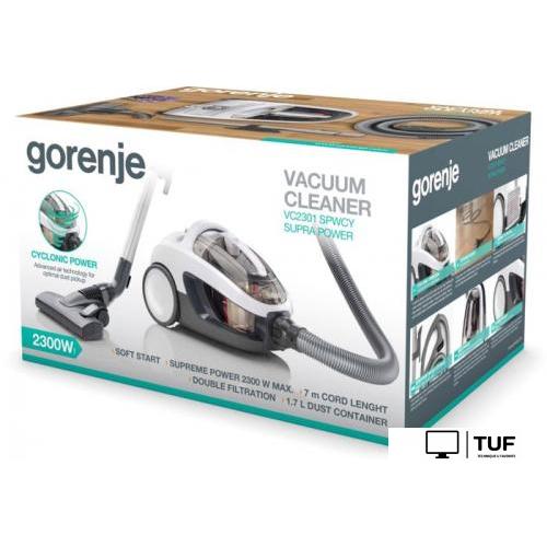 Пылесос Gorenje VC2301SPWCY