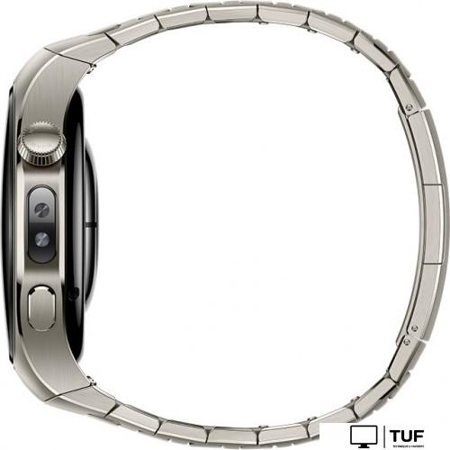 Умные часы Huawei Watch 5 46 мм (титановый, с титановым браслетом, международная версия)