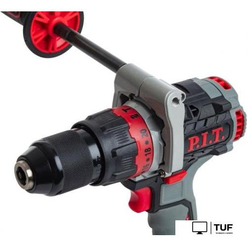 Ударная дрель-шуруповерт P.I.T. PSB20H-13C/2 (с 2-мя АКБ, кейс)