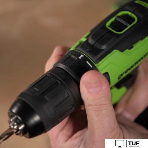 Дрель-шуруповерт Greenworks GD24DD35K2 3704007CUC (с 2-мя АКБ)