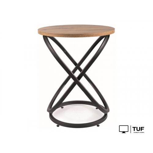 Журнальный столик Signal Eos E (дуб артизан/черный)