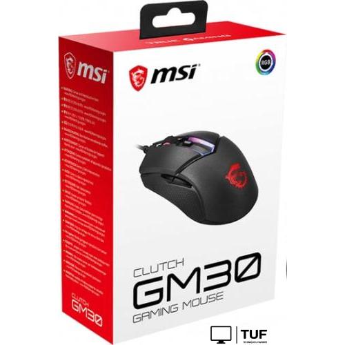 Игровая мышь MSI Clutch GM30
