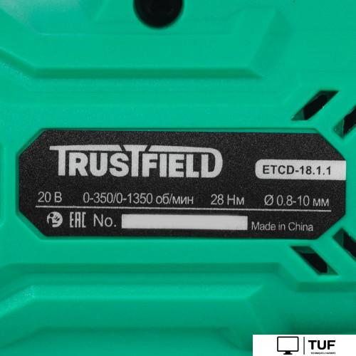 Дрель-шуруповерт Trustfield ETCD-18.2.1 (с 2-мя АКБ, кейс)