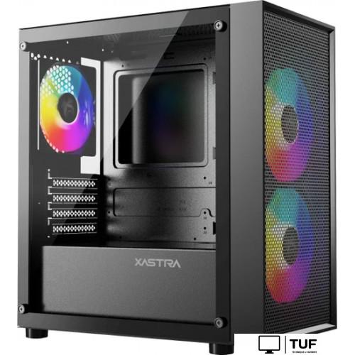 Корпус XASTRA A305M 3FRGB (черный)