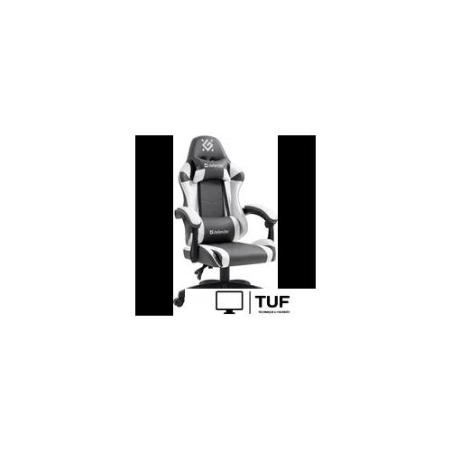 Игровое (геймерское) кресло Defender Fortune 64026 (серый/белый)