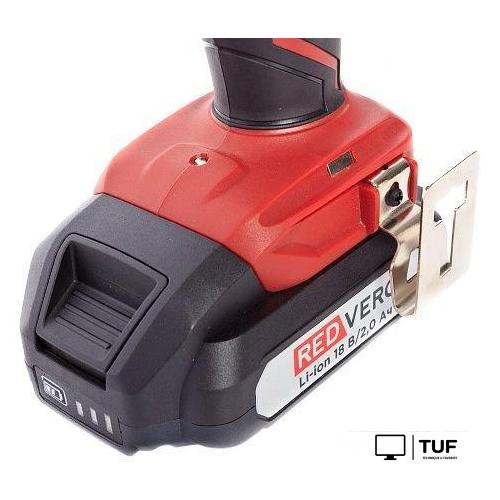 Дрель-шуруповерт RedVerg Power Сompact RD-S18MBL/U (с 2-мя АКБ, кейс)