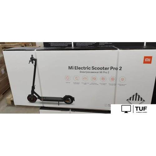 Электросамокат Xiaomi Mi Electric Scooter Pro 2 (международная версия, черный)