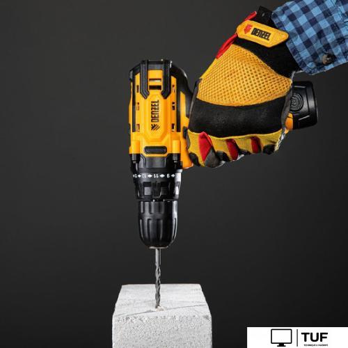 Дрель-шуруповерт Denzel CDL-12CB 26102 (с АКБ)