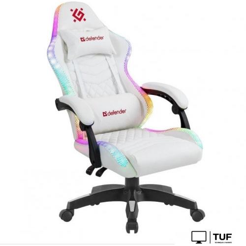 Игровое (геймерское) кресло Defender Core (белый)