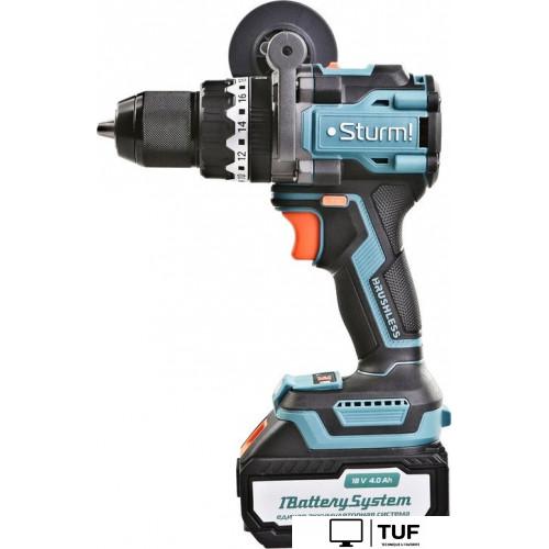 Ударная дрель-шуруповерт Sturm CD1655BLI (с 1-им АКБ, кейс)