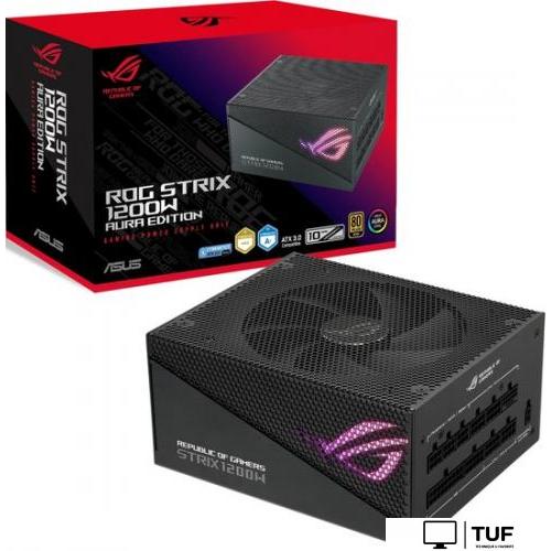 Блок питания ASUS ROG Strix 1200W Gold Aura Edition ROG-STRIX-1200G-AURA-GAMING