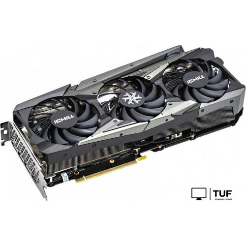 Видеокарта Inno3D GeForce RTX 3060 iChill X3 Red 12GB GDDR6 C30603-12D6X-167139AH
