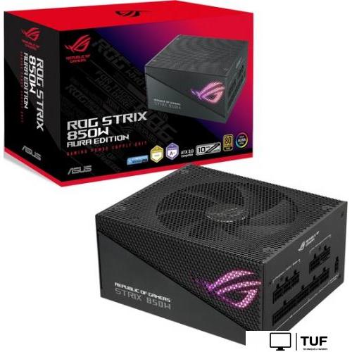 Блок питания ASUS ROG Strix 850W Gold Aura Edition ROG-STRIX-850G-AURA-GAMING