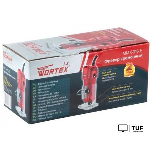 Кромочно-петельный фрезер Wortex LX MM 6016 E