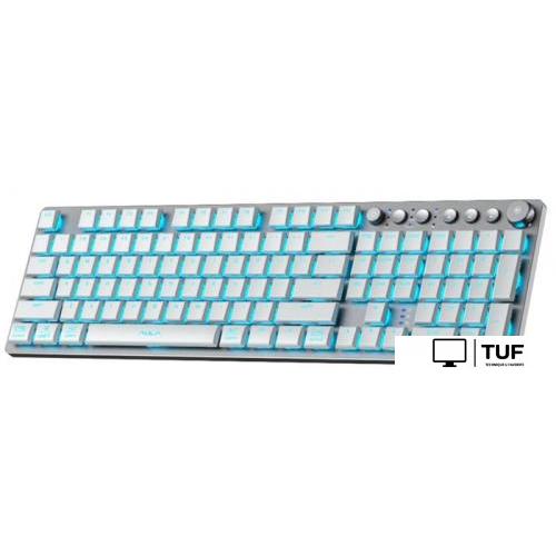 Клавиатура AULA F2090 (серебристый/белый)