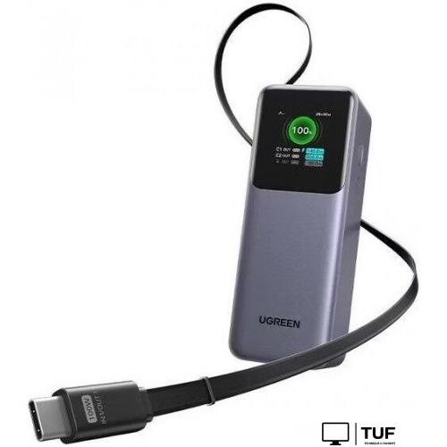 Внешний аккумулятор Ugreen PB726 20000mAh (серый)