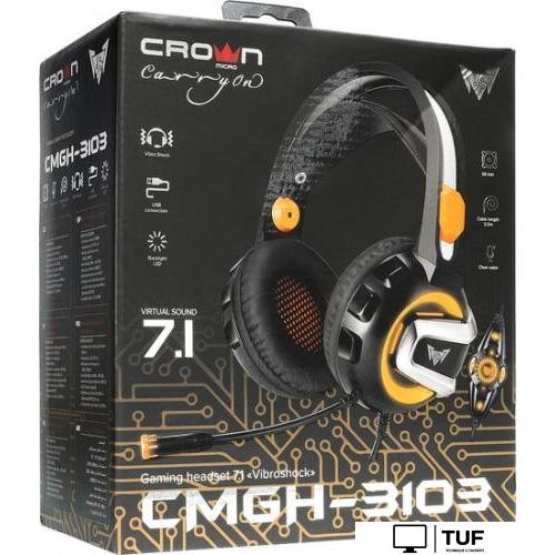 Наушники CrownMicro CMGH-3103