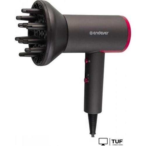 Фен Endever Aurora-479 (серый/розовый)