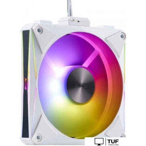 Комплект вентиляторов для корпуса с контроллером ADATA XPG Hurricane MAG 120 ARGB PWM (белый)