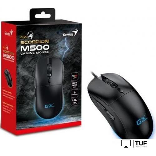 Игровая мышь Genius Scorpion M500 (черный)