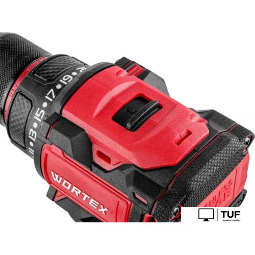 Дрель-шуруповерт Wortex BD 2025 DLi 1329837 (с 2-мя АКБ, кейс)