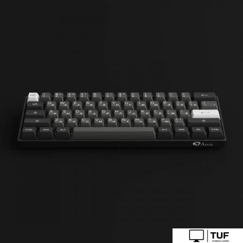 Клавиатура Akko 3061S Black & Silver (Akko Cream Yellow V3 Pro)