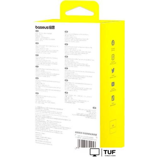 Мышь Baseus F02 Ergonomic Wireless Mouse (черный, без батарейки в комплекте)