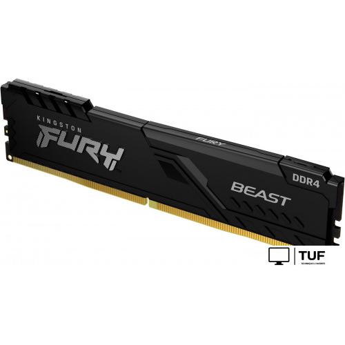 Оперативная память Kingston FURY Beast 2x8ГБ DDR4 3200 МГц KF432C16BBK2/16WP
