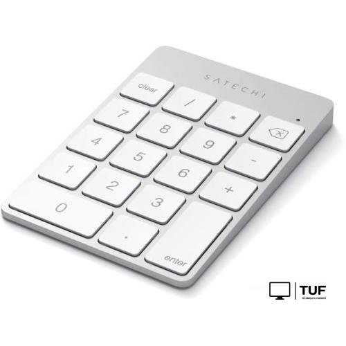 Цифровой блок Satechi Aluminum Slim Rechargeable Bluetooth Keypad (серебристый)