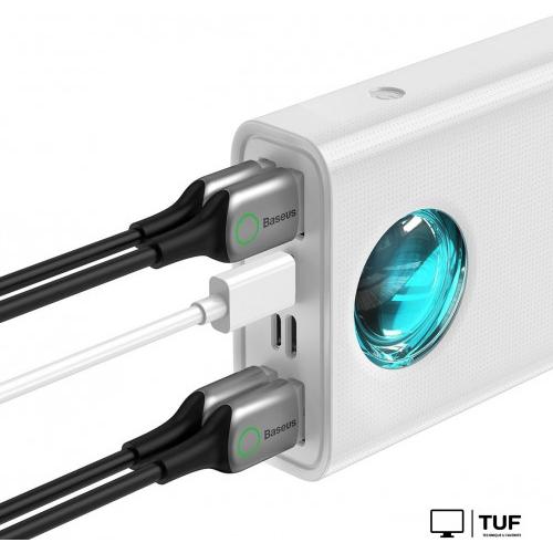 Внешний аккумулятор Baseus Amblight PPLG-A02 30000mAh (белый)