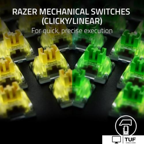 Клавиатура Razer BlackWidow V4 X (Razer Green)
