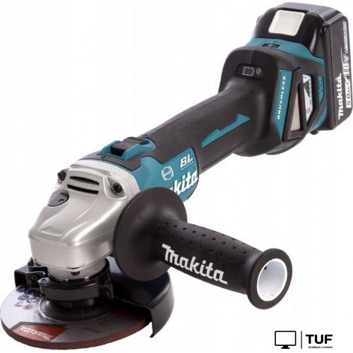 Угловая шлифмашина Makita DGA513RT3J (с 3-мя АКБ, кейс)
