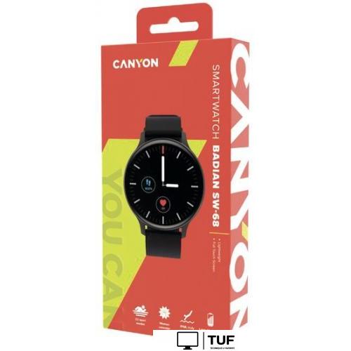 Умные часы Canyon Badian SW-68 (черный)