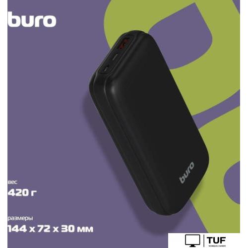 Внешний аккумулятор Buro BP20A 20000mAh (черный)