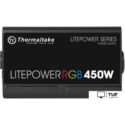Блок питания Thermaltake Litepower RGB 450W LTP-450AL2NK