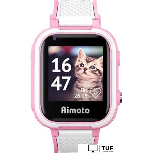 Детские умные часы Aimoto Pro 4G (розовый)