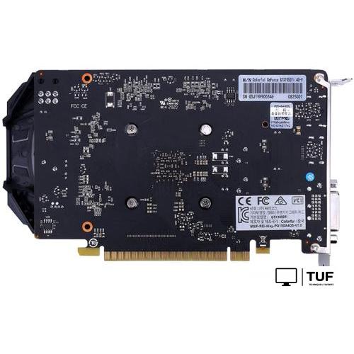 Видеокарта Colorful GeForce GTX1050Ti 4G-V