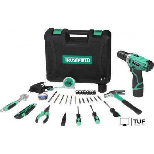 Дрель-шуруповерт Trustfield ETCD-12.1.1-Set (с 2-мя АКБ, кейс)