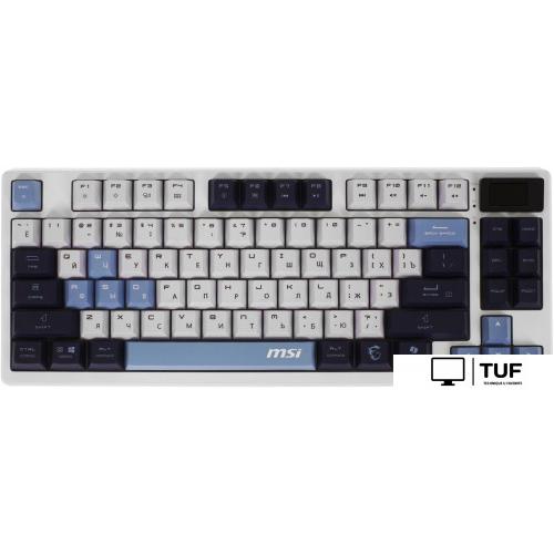 Клавиатура MSI Forge GK600 TKL Wireless Sky