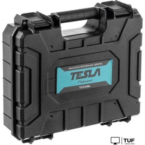 Дрель-шуруповерт Tesla TCD12BL 834528 (с 2-мя АКБ, кейс)