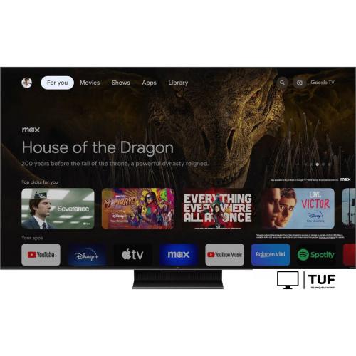 MiniLED телевизор TCL 55MQLED80