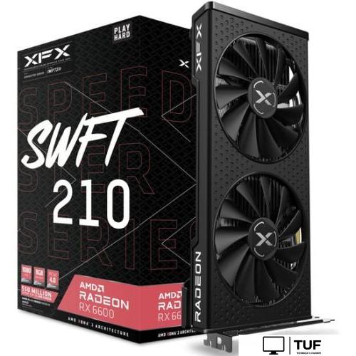 Видеокарта XFX Speedster SWFT 210 Radeon RX 6600 Core 8GB GDDR6 RX-66XL8LFDQ