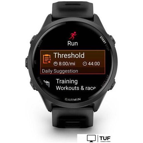 Умные часы Garmin Forerunner 570 47 мм (темно-серый)