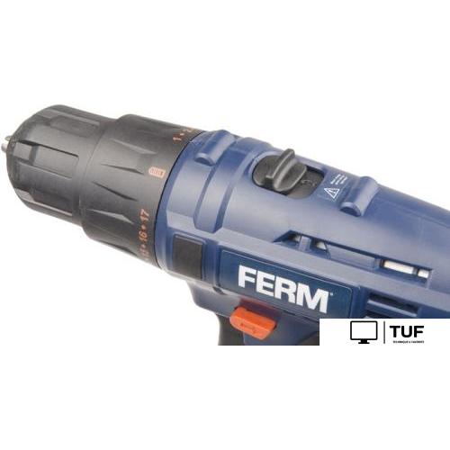 Дрель-шуруповерт Ferm CDM1119 (с 2-мя АКБ, кейс)