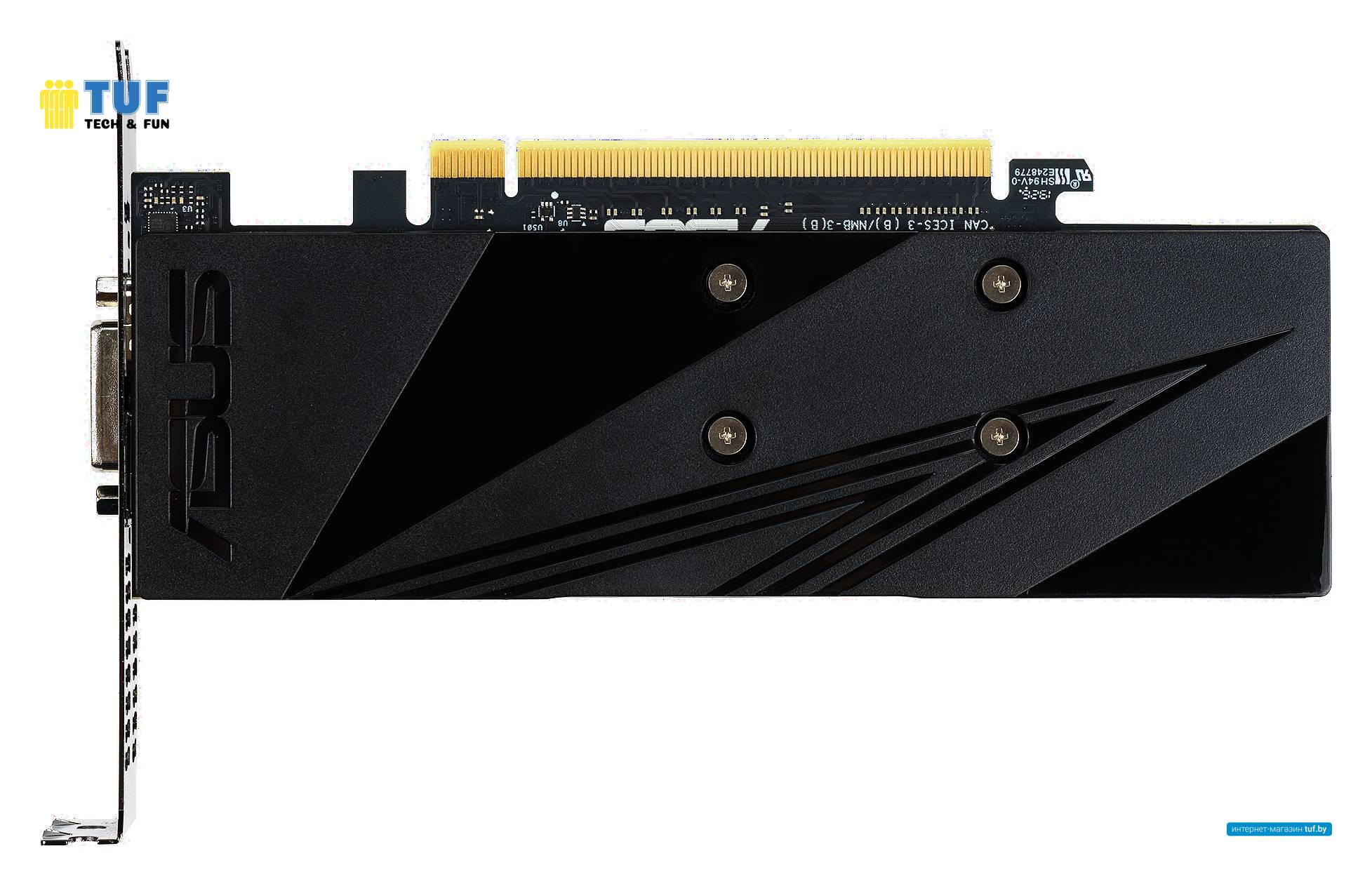 Видеокарта ASUS GeForce GTX 1650 OC edition 4GB GDDR5 GTX1650-O4G-LP-BRK