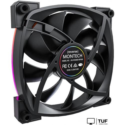 Вентилятор для корпуса Montech RX140 PWM Reverse (черный)